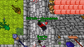 Elfish-champion on screen