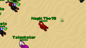 Magic The Vil on screen