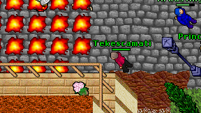 Tekescamati on screen