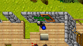 Hedarth on screen