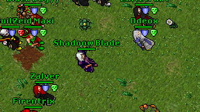 Shadoow Blade on screen