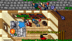 Gun Ohm on screen