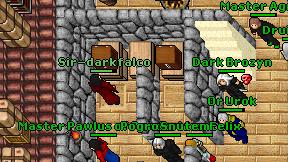 Sir-darkfalco on screen