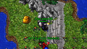 Zaranoff on screen