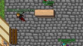 Onlym sorcerer on screen