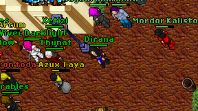 Dirana on screen