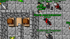Dark mecodanzer on screen