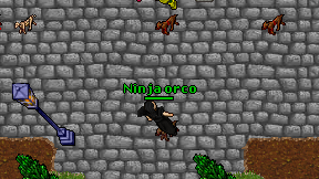 Ninja orco on screen