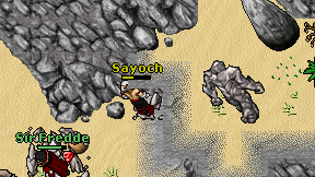 Sayoch on screen