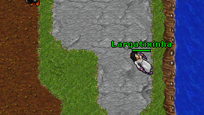 Largatixinha on screen