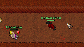 Kolmasken on screen