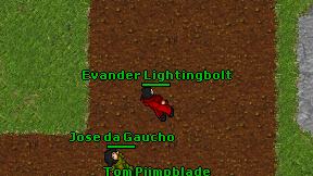 Evander Lightingbolt on screen