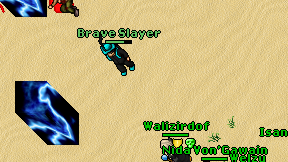 Brave Slayer on screen