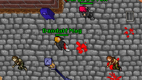 Dandalf Mag on screen