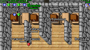Lightinning on screen