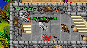 Lord Chromos on screen