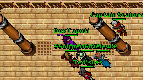 Dux'Caputi on screen
