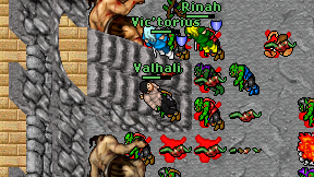 Valhali on screen
