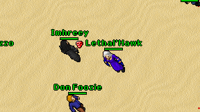 Lethal'Hawk on screen