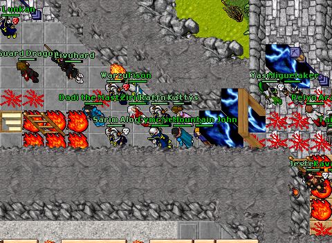 Morning battle